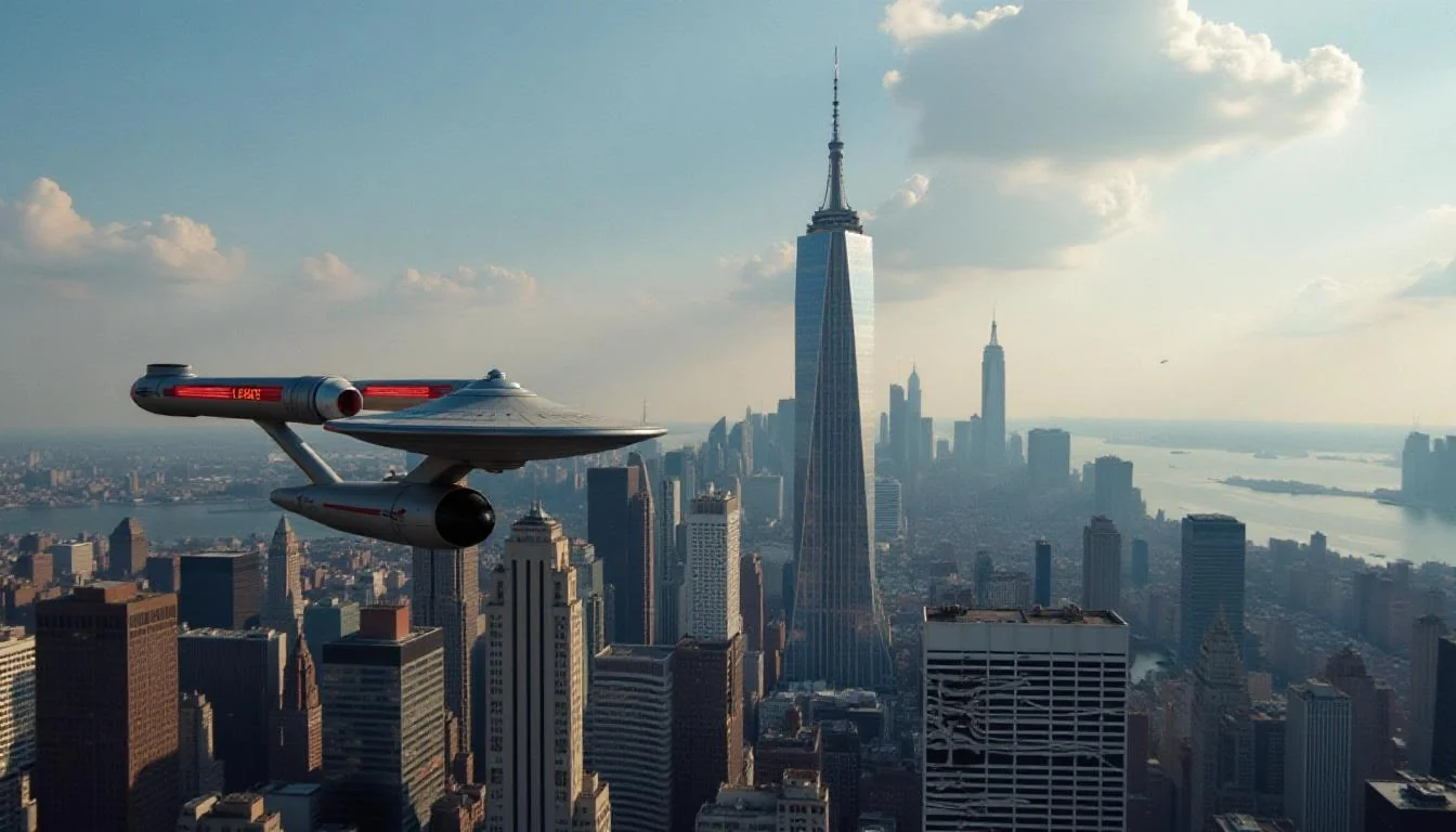 Star Trek Enterprise Visiting New York City picture 1 of 3