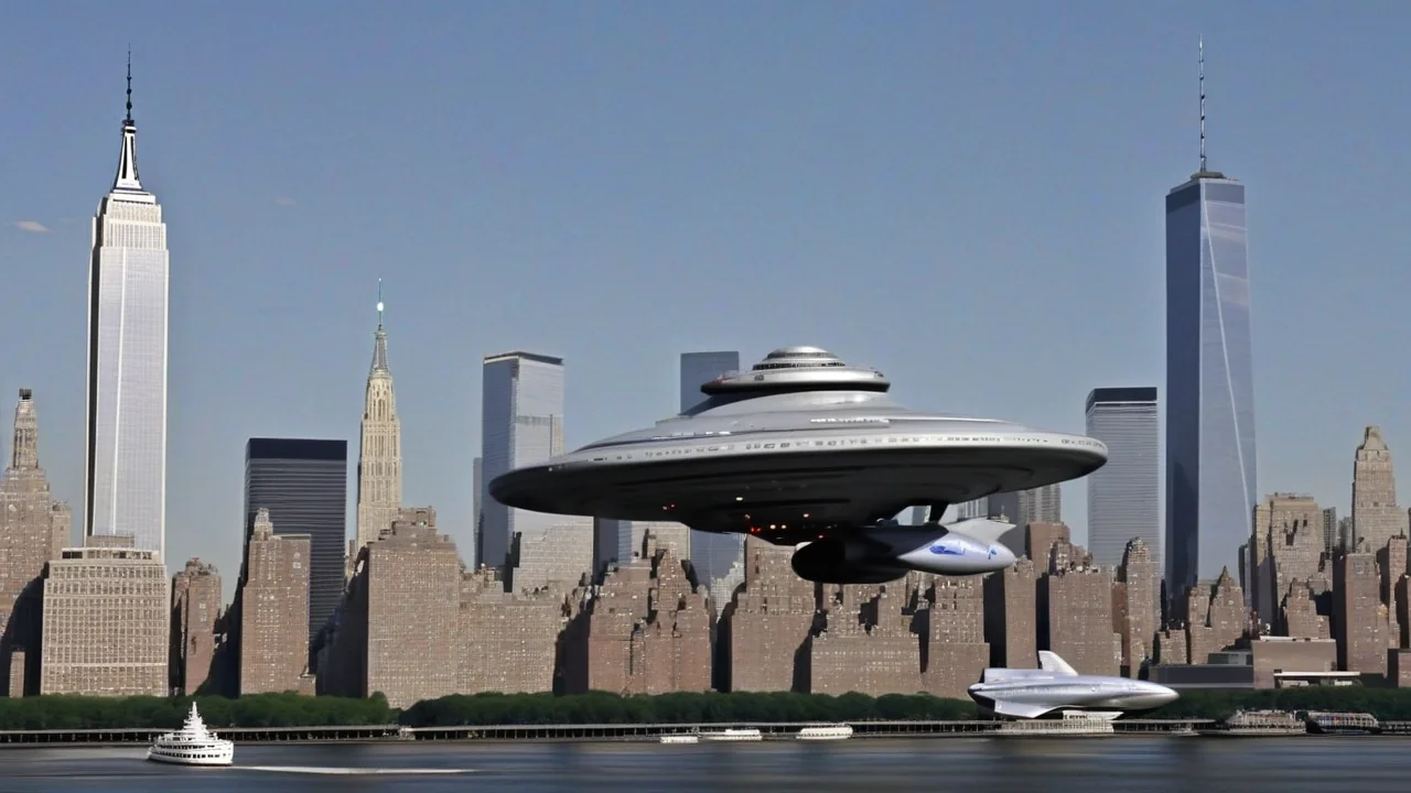 Star Trek Enterprise Visiting New York City picture 2 of 3