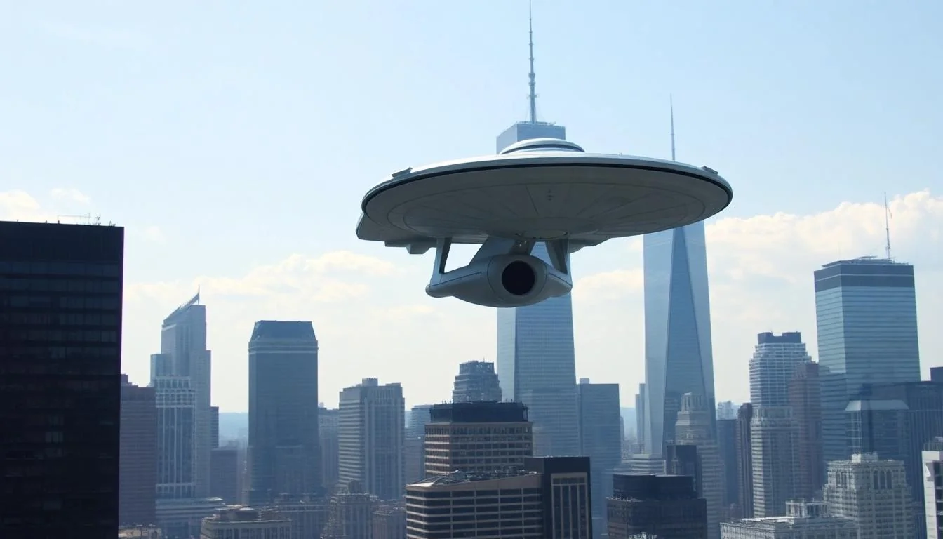 Star Trek Enterprise Visiting New York City picture 3 of 3