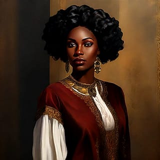 The beauty of Black women and Renaissance art, empowered by AI. What are your thoughts?'