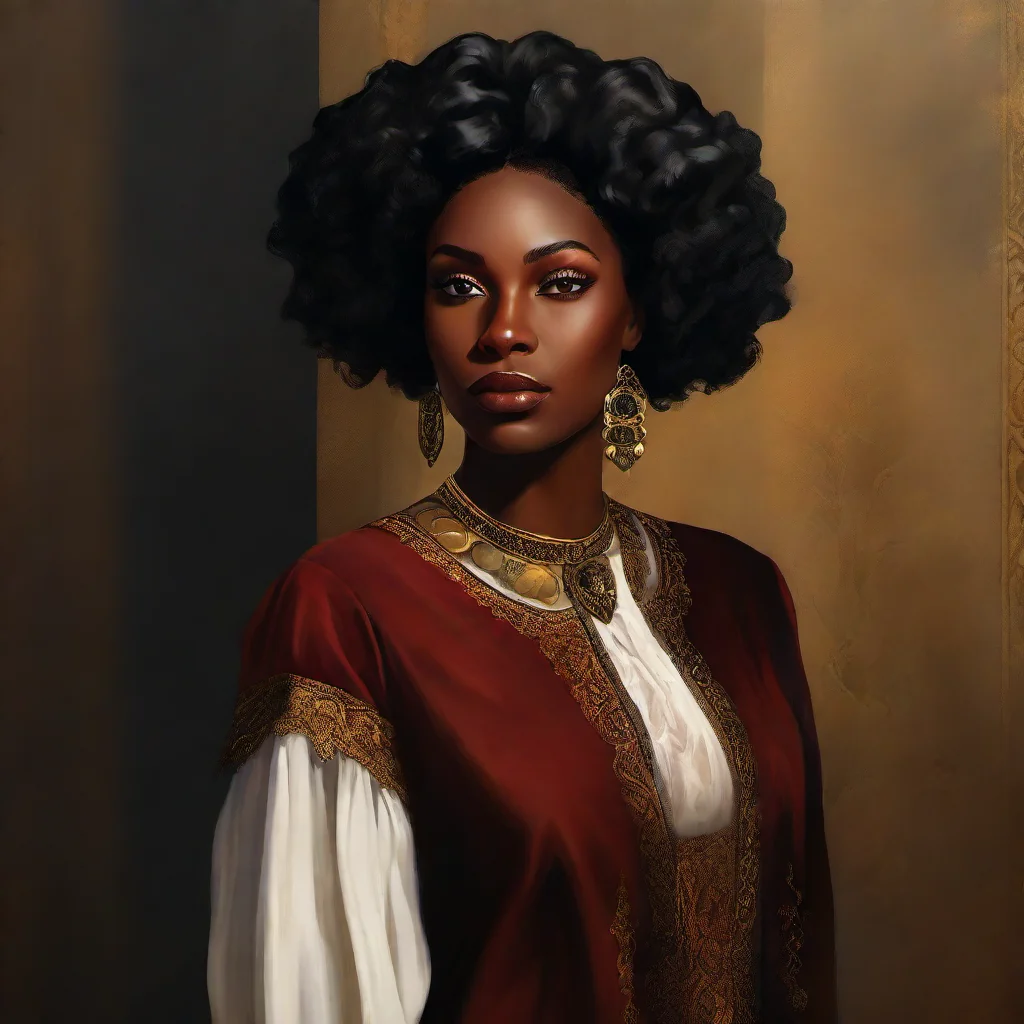 The beauty of Black women and Renaissance art, empowered by AI. What are your thoughts? picture 1 of 2