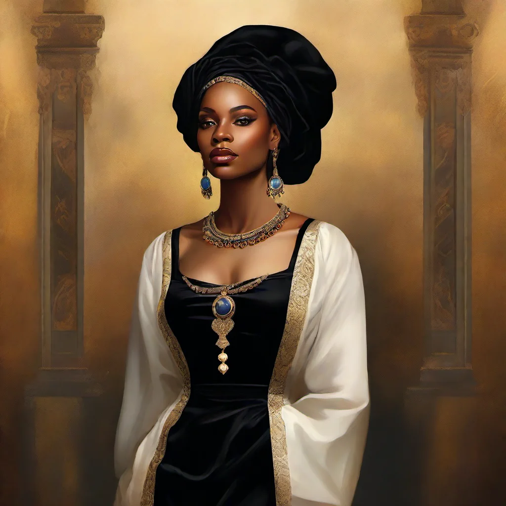 The beauty of Black women and Renaissance art, empowered by AI. What are your thoughts? picture 2 of 2