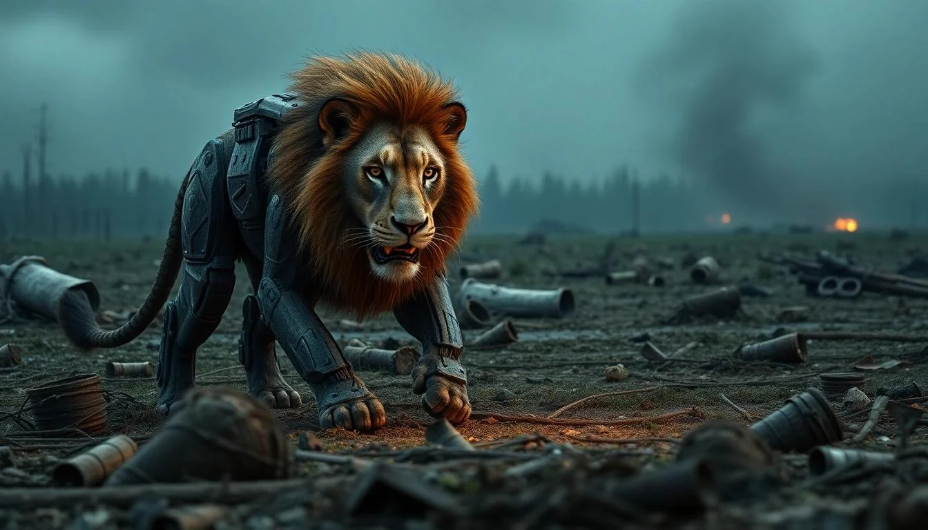 Cyborg Lions for War picture 1 of 3