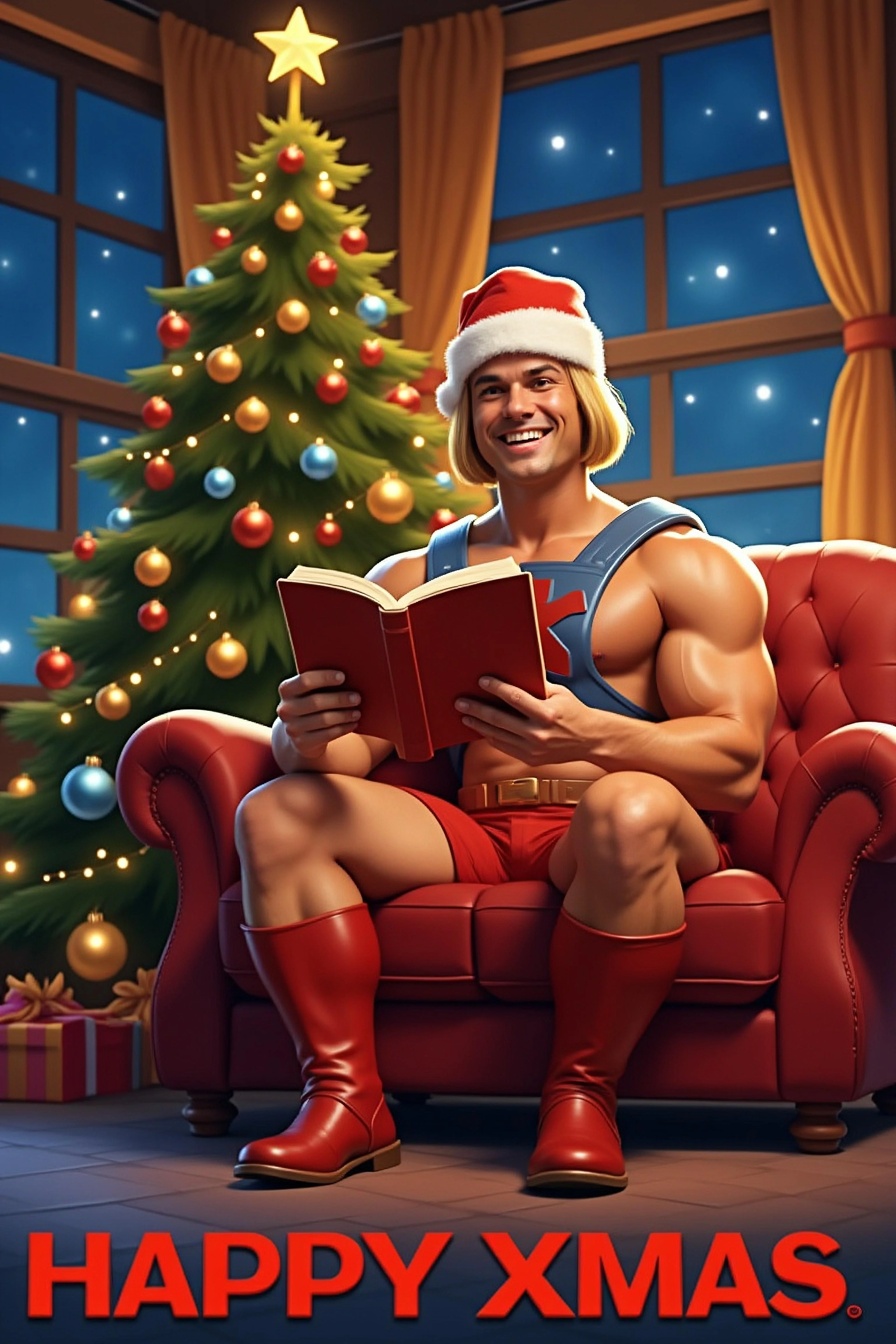 He-Man wishes you a Happy XMAS picture 1 of 1