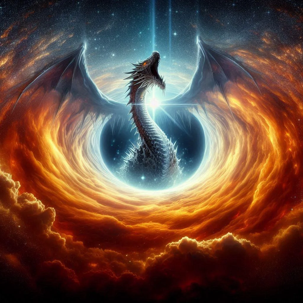 Dragons from the black hole picture 1 of 4