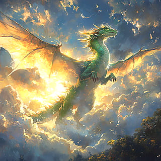 My dream dragon'