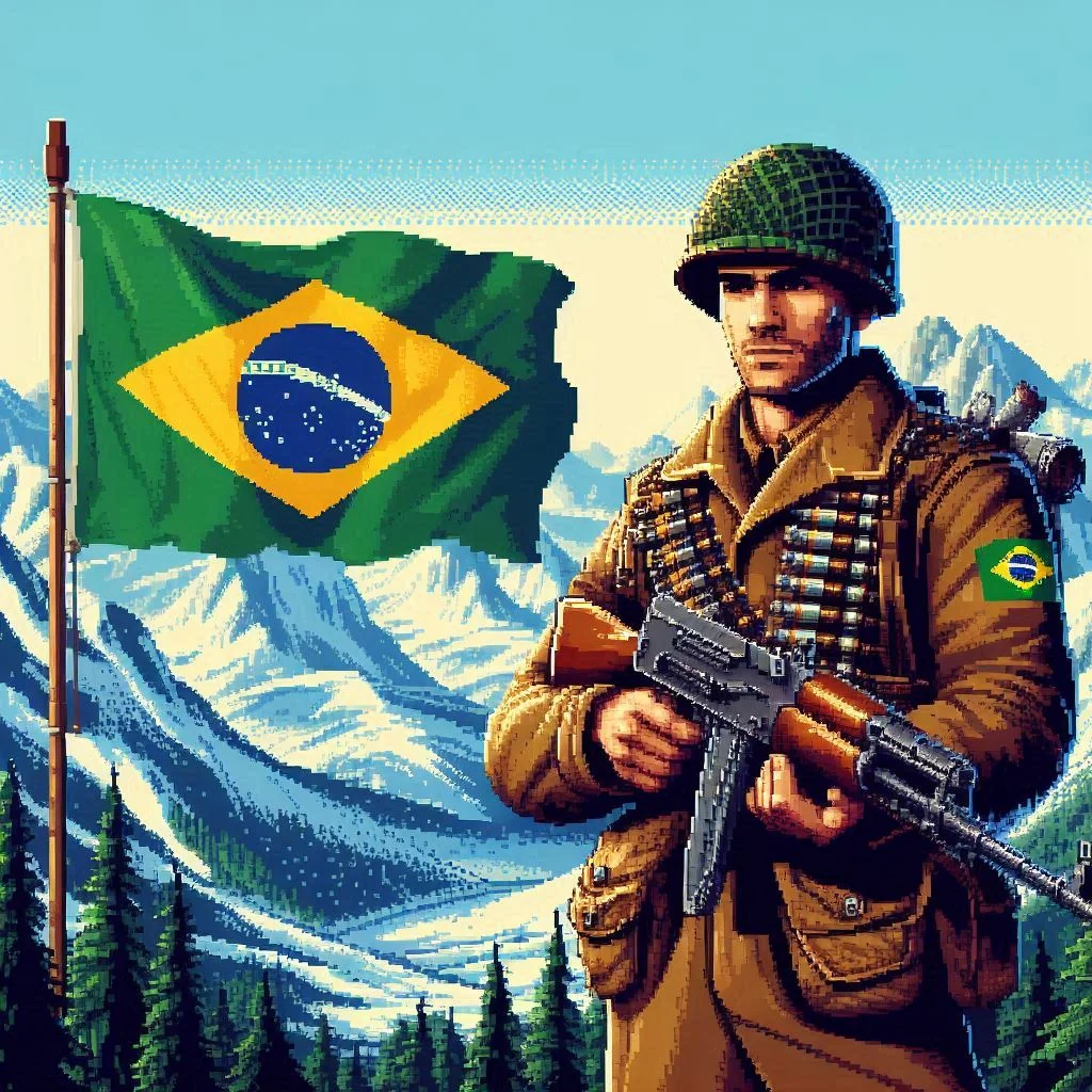 WW2 soldiers in pixel art. picture 14 of 19