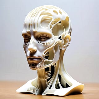 “3D Printed human”'