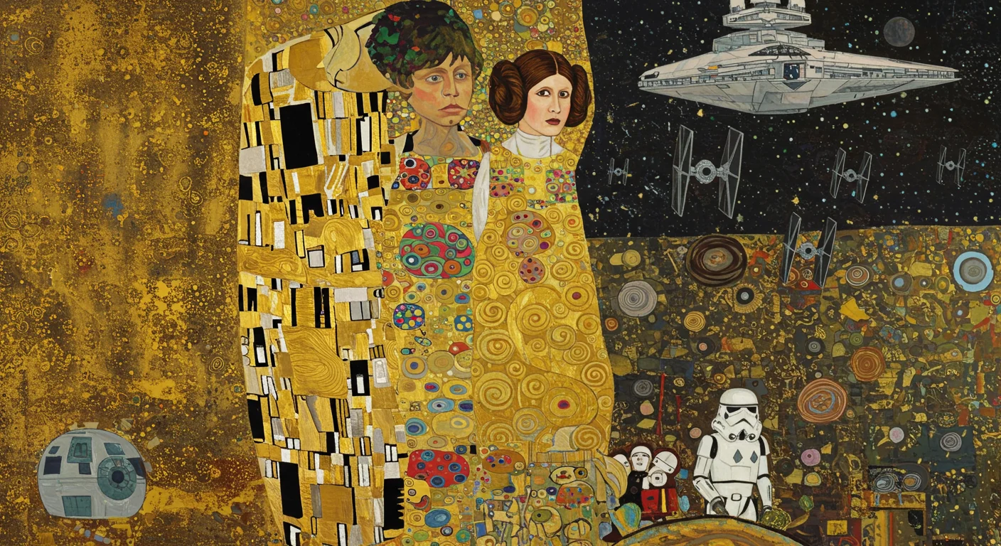 If different famous artists were inspired by Star Wars picture 7 of 11