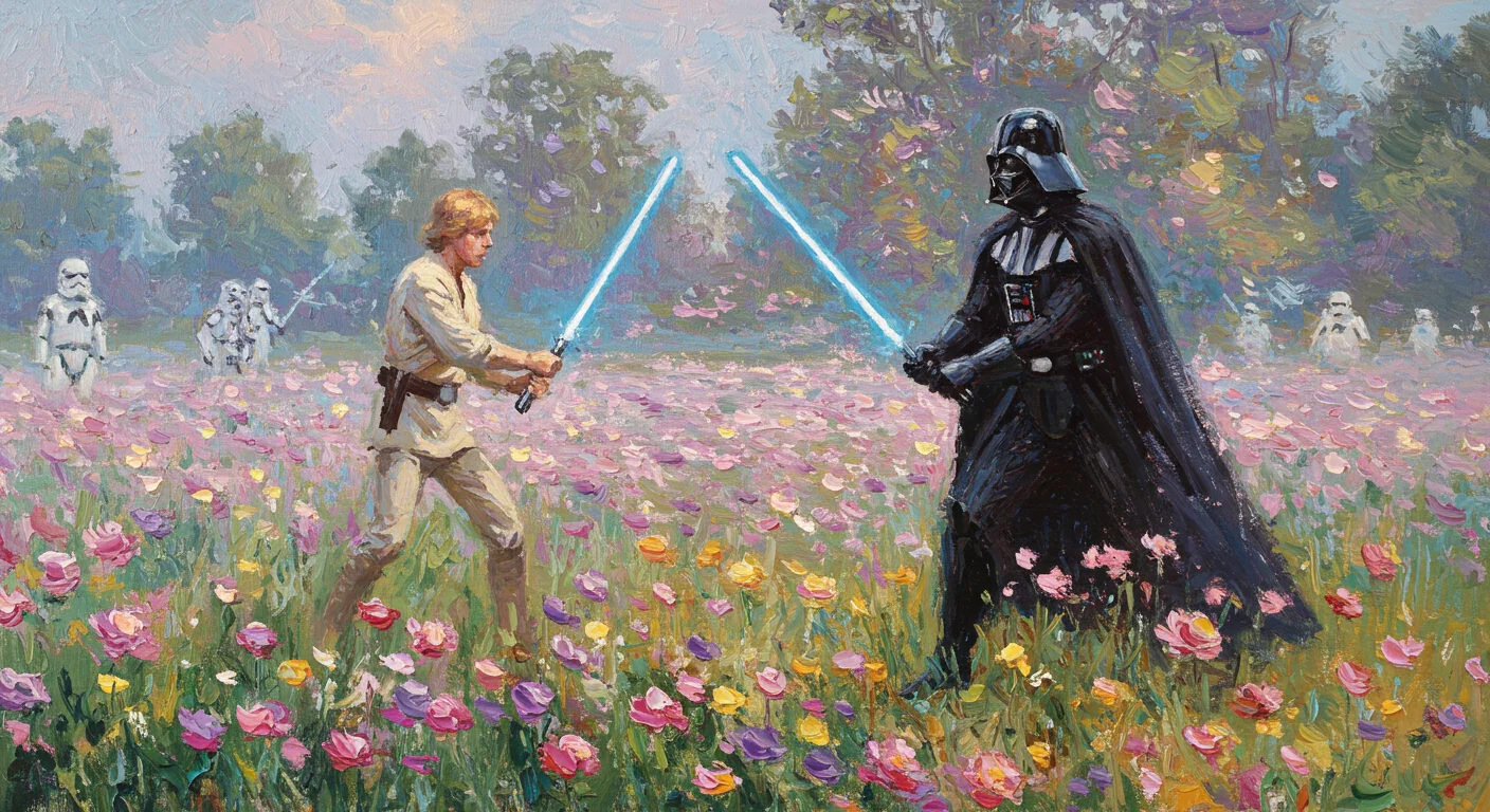 If different famous artists were inspired by Star Wars picture 10 of 11