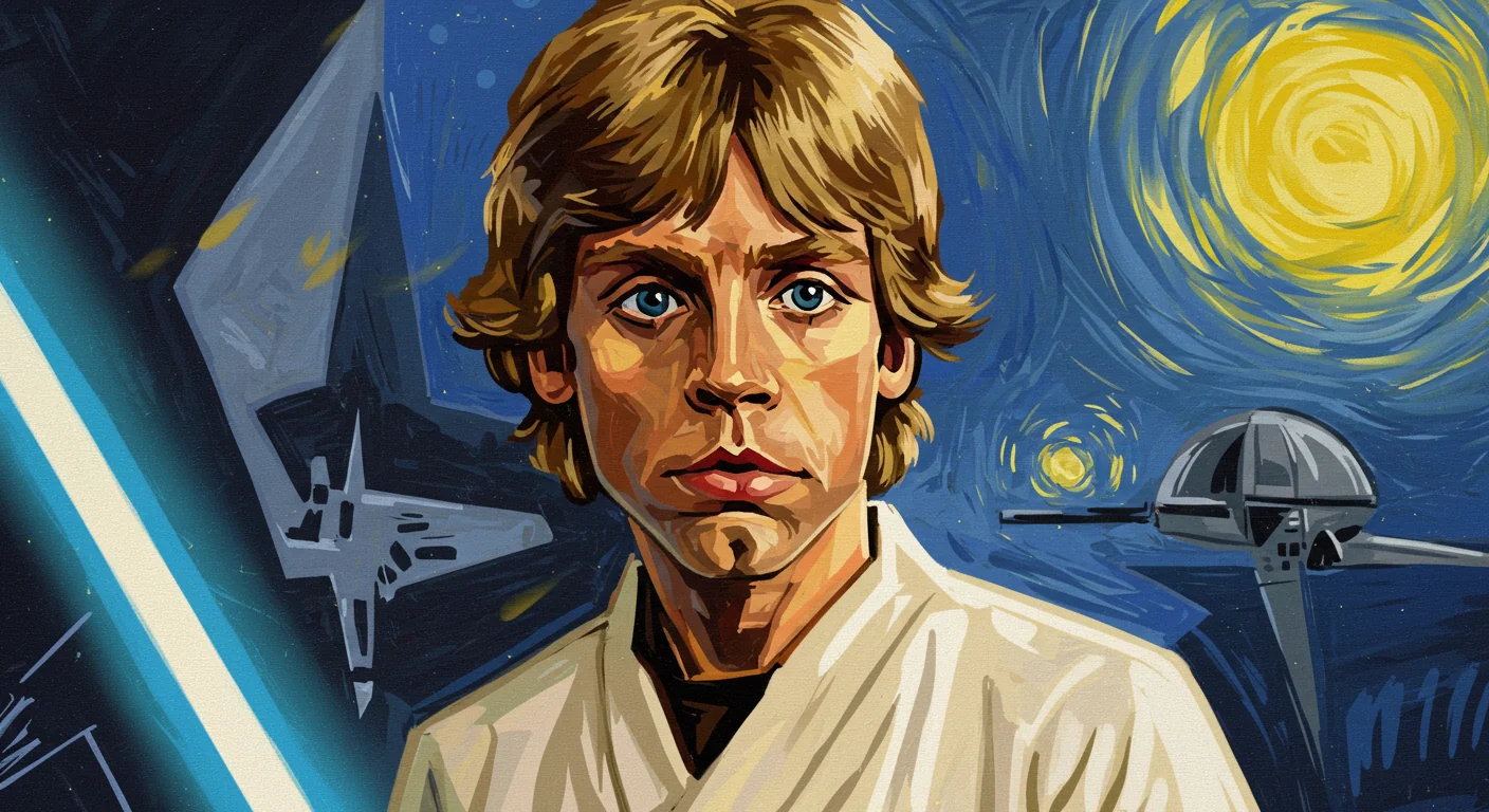 If different famous artists were inspired by Star Wars picture 11 of 11