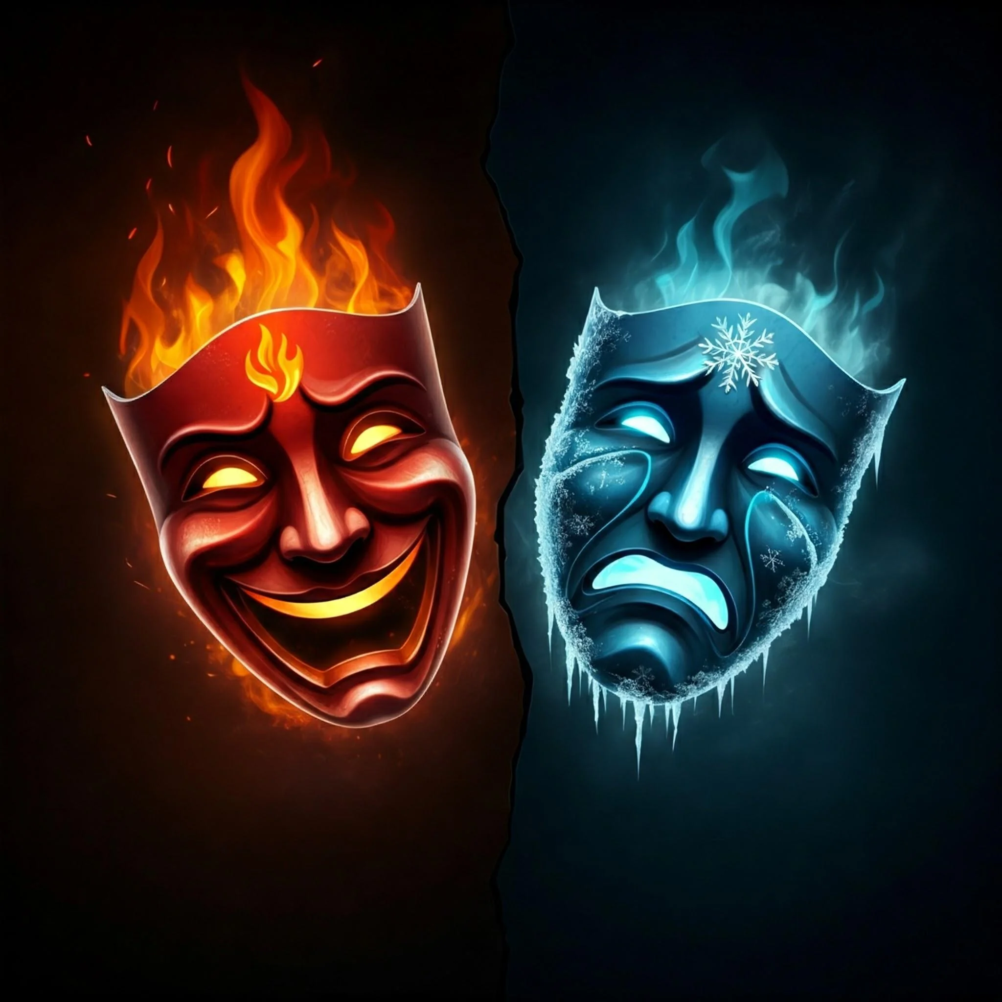 The Theatre Masks of Fire & Ice 2 picture 4 of 20