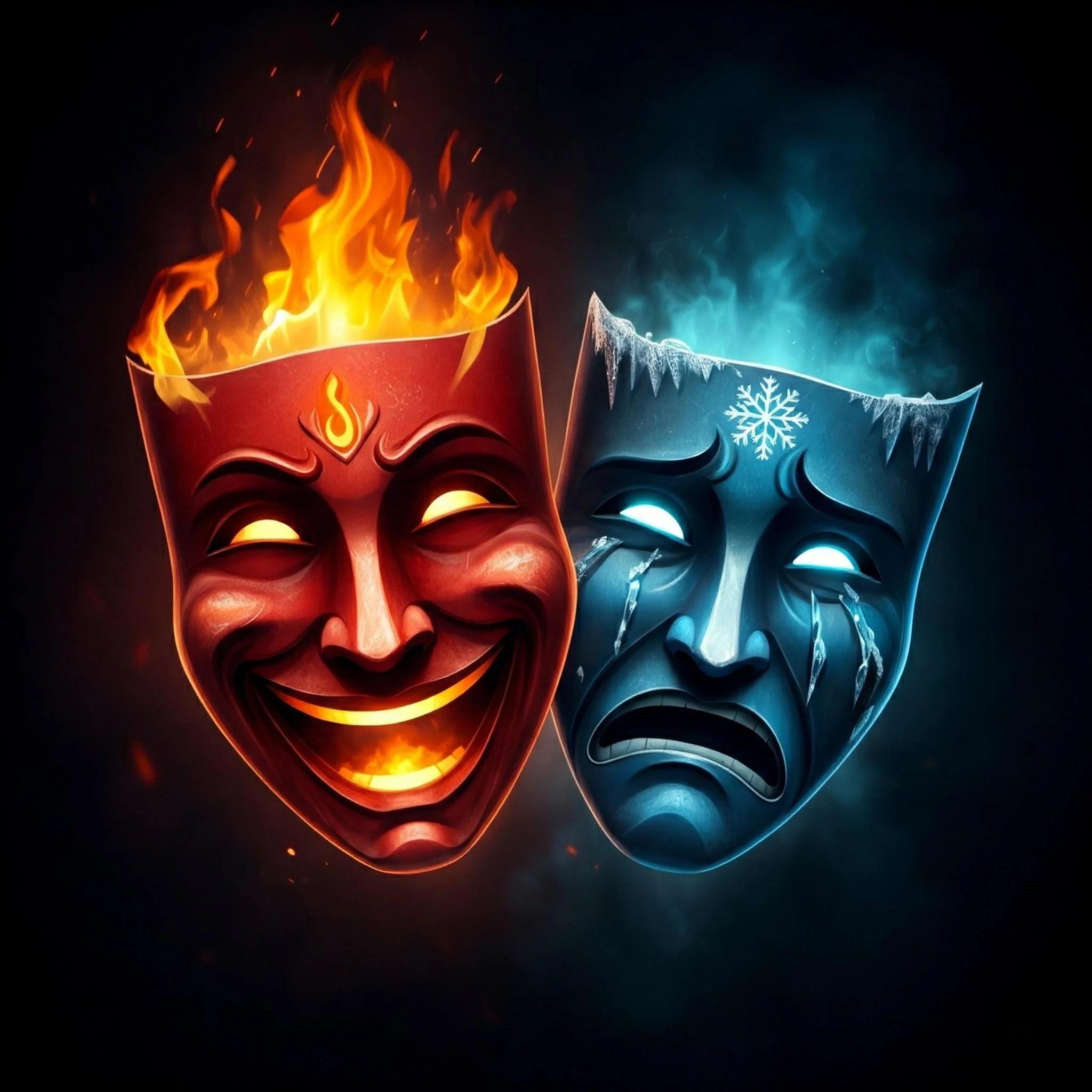 The Theatre Masks of Fire & Ice 2 picture 10 of 20