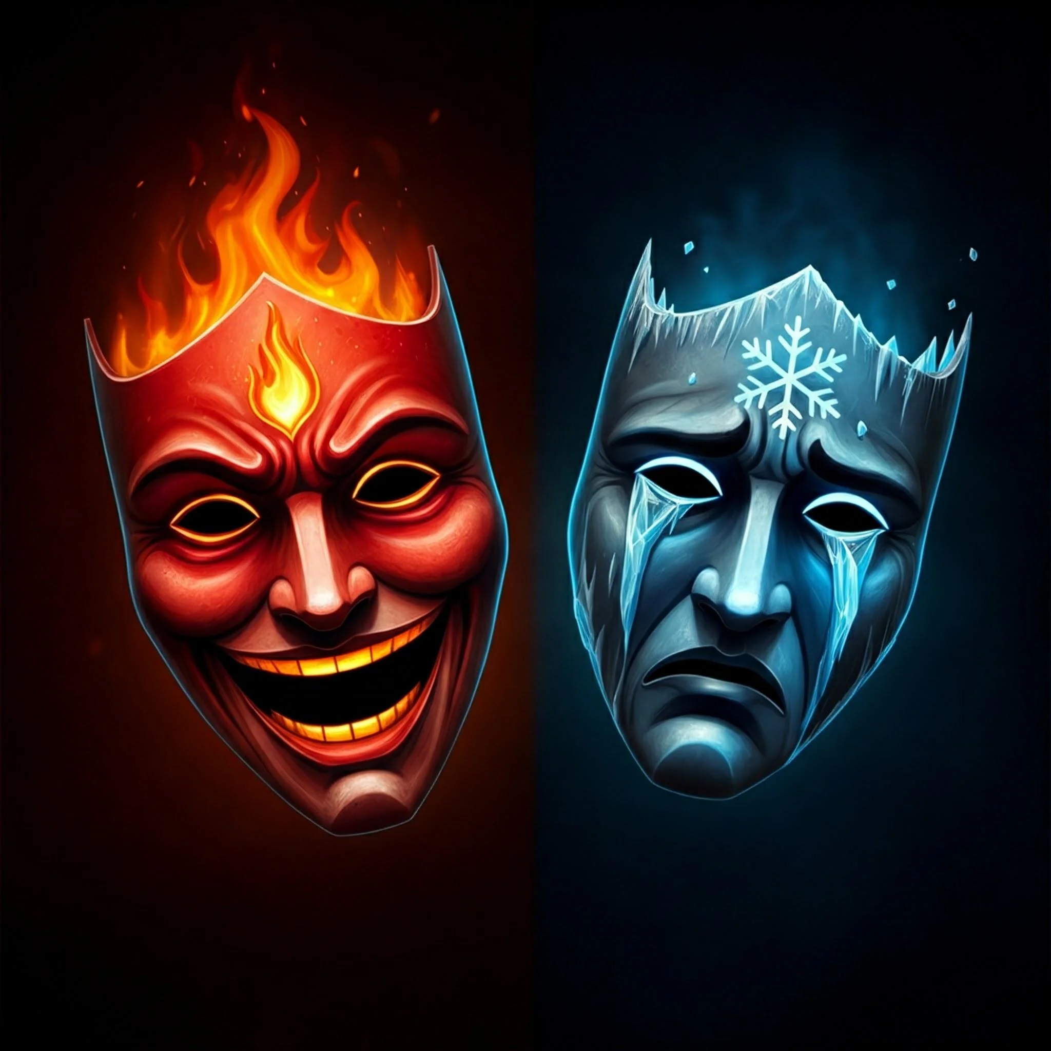 The Theatre Masks of Fire & Ice 2 picture 12 of 20