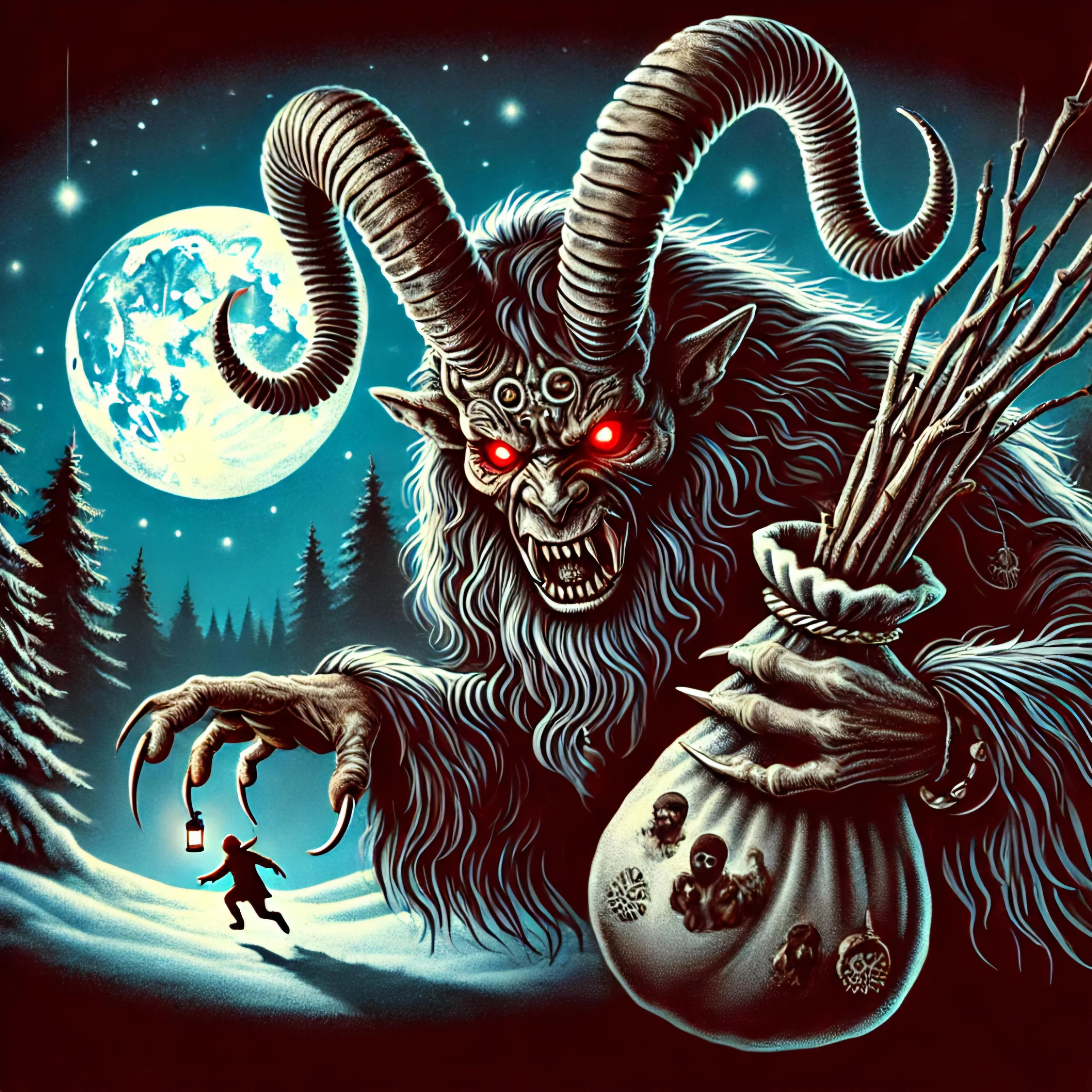 Krampus, the terrifying Christmas demon. picture 1 of 1