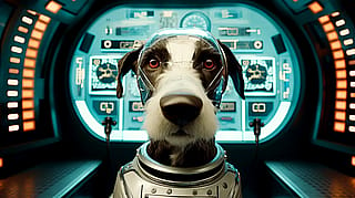 Jack Russell in Space'