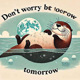 Don't worry about tomorrow'