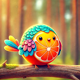 A cute bird!'