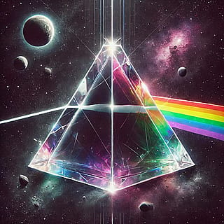 The Dark side of the Moon with DALL- E'