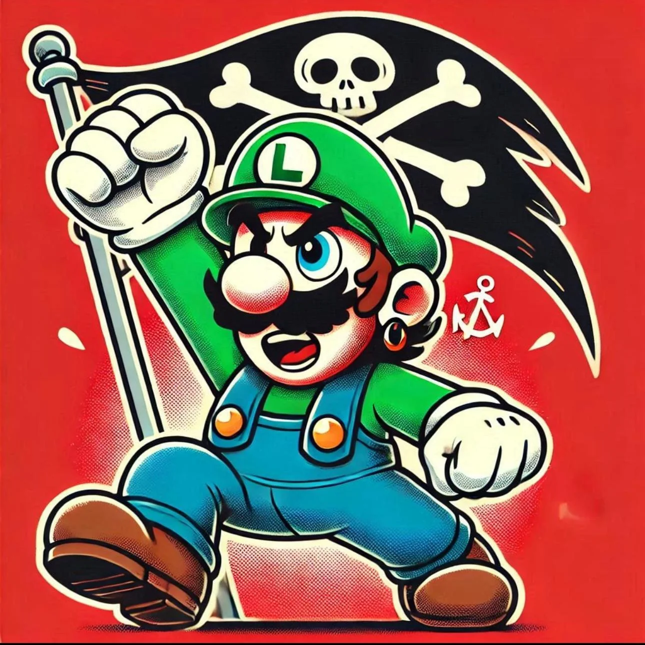 Luigi Pirate picture 5 of 6