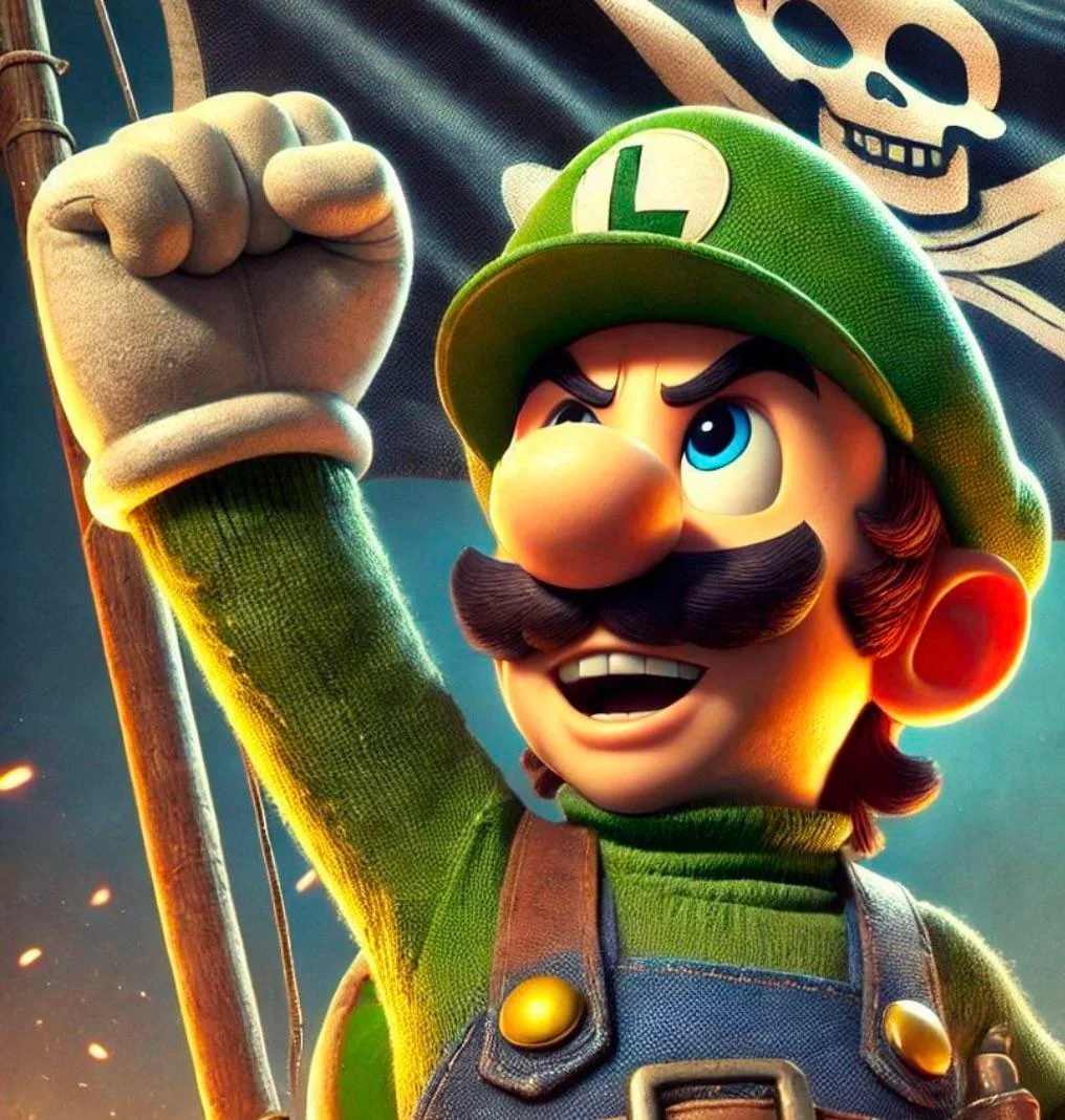 Luigi Pirate picture 6 of 6