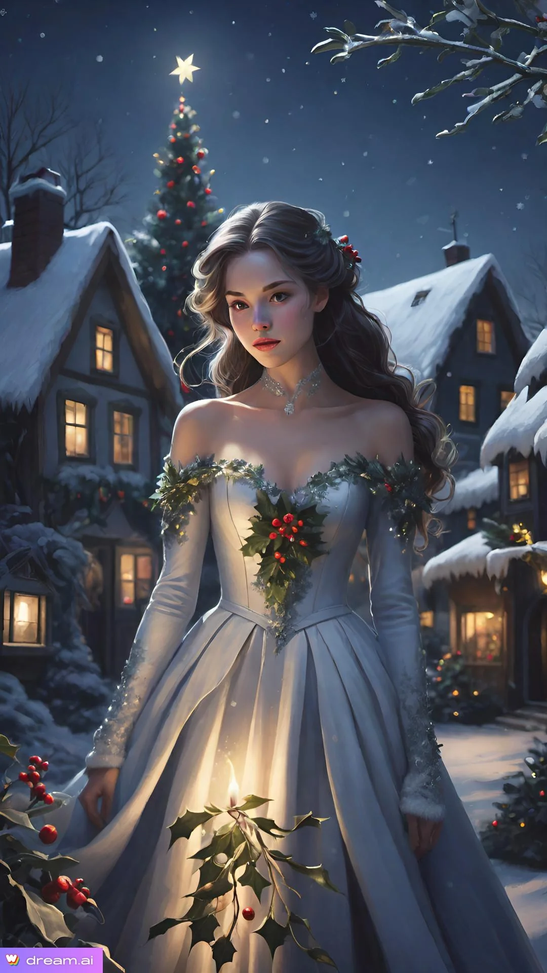 Elegant girls for Christmas night picture 9 of 11