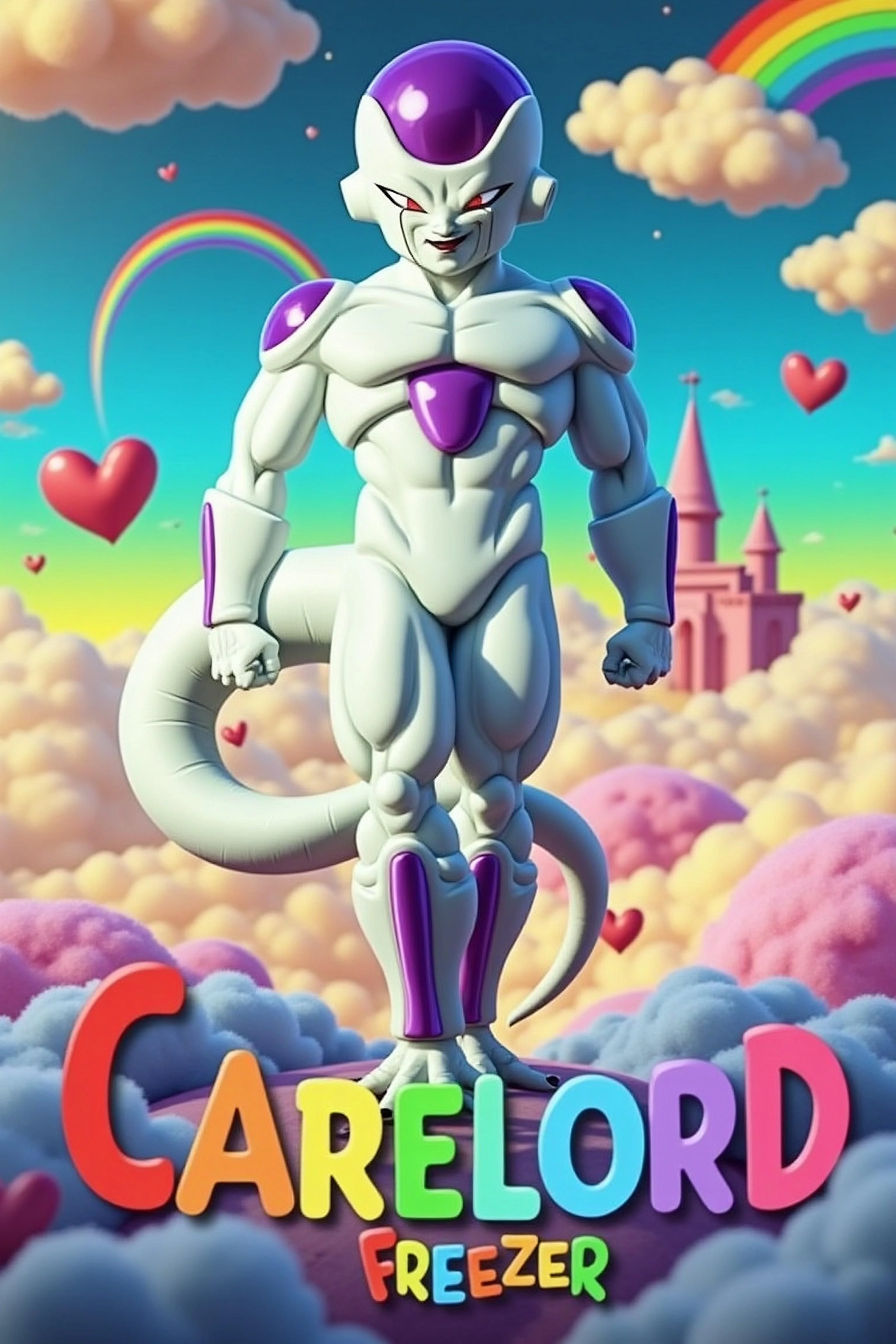 CareBears X DragonBall Crossover - Carelord Freezer picture 1 of 1