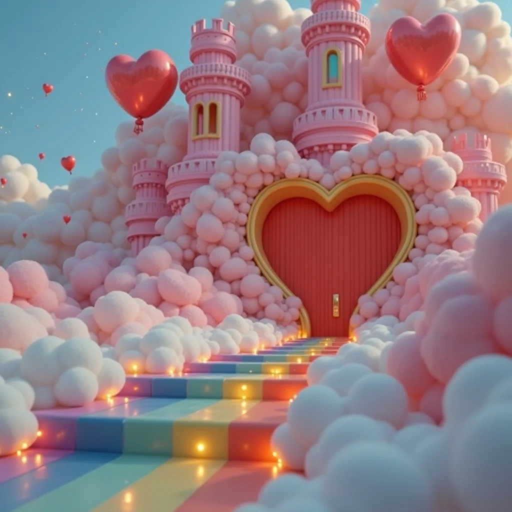 I visualized the Carebear Land - Here are some images of it picture 1 of 10