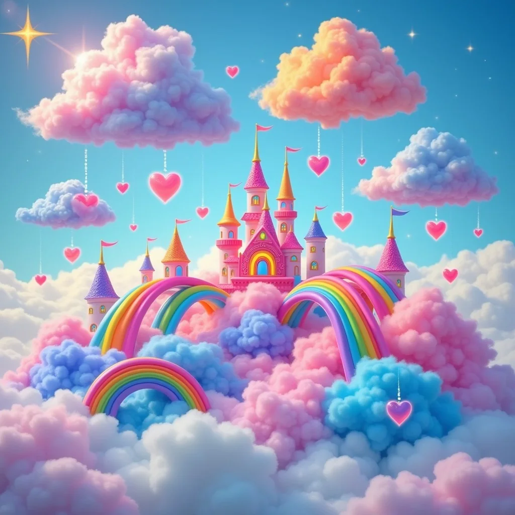 I visualized the Carebear Land - Here are some images of it picture 7 of 10