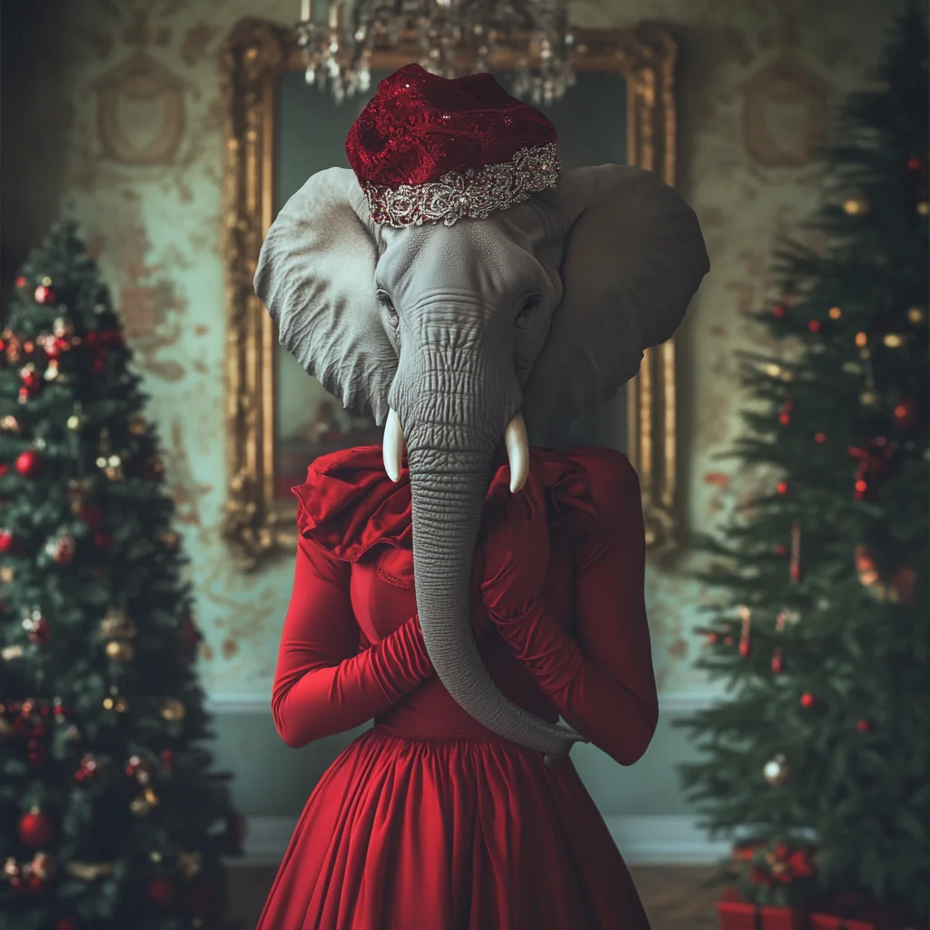 Elephant girls for Christmas night picture 2 of 6