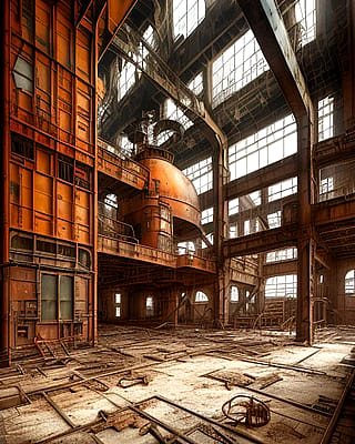 Abandoned industry'