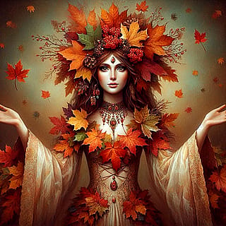 If Autum/Fall was a mythical character..'