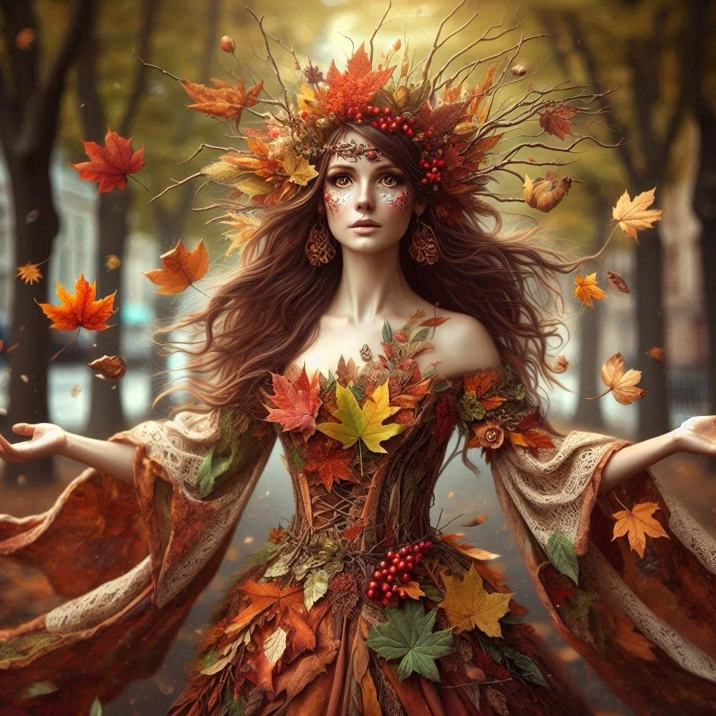 If Autum/Fall was a mythical character.. picture 2 of 3