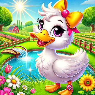 BARNYARD TALES - PENELOPE DUCK'