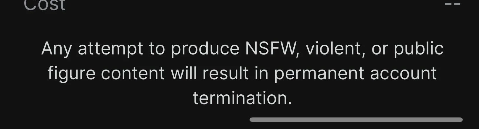 This is how you know an A.I. Service, especially a subscription-based one, is going to be a total waste of your time. picture 1 of 1