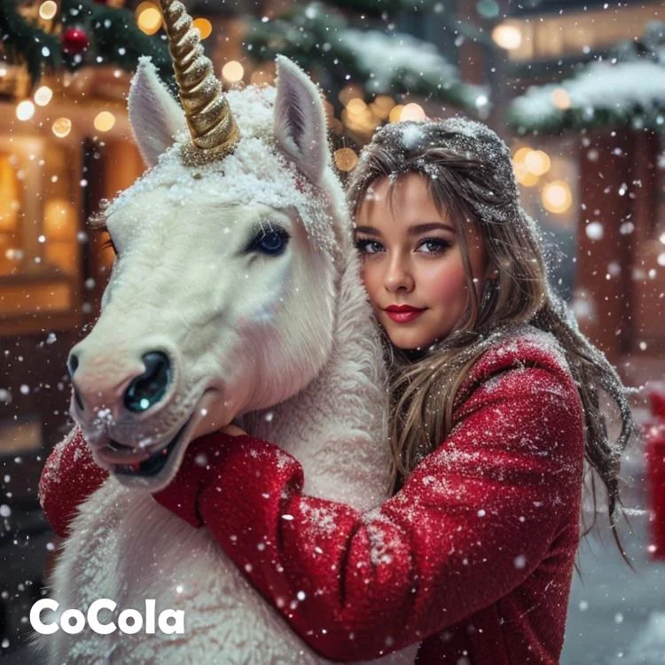 Christmas unicorn cocola app picture 1 of 1