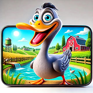 BARNYARD TALES - DRAKE THE DUCK'