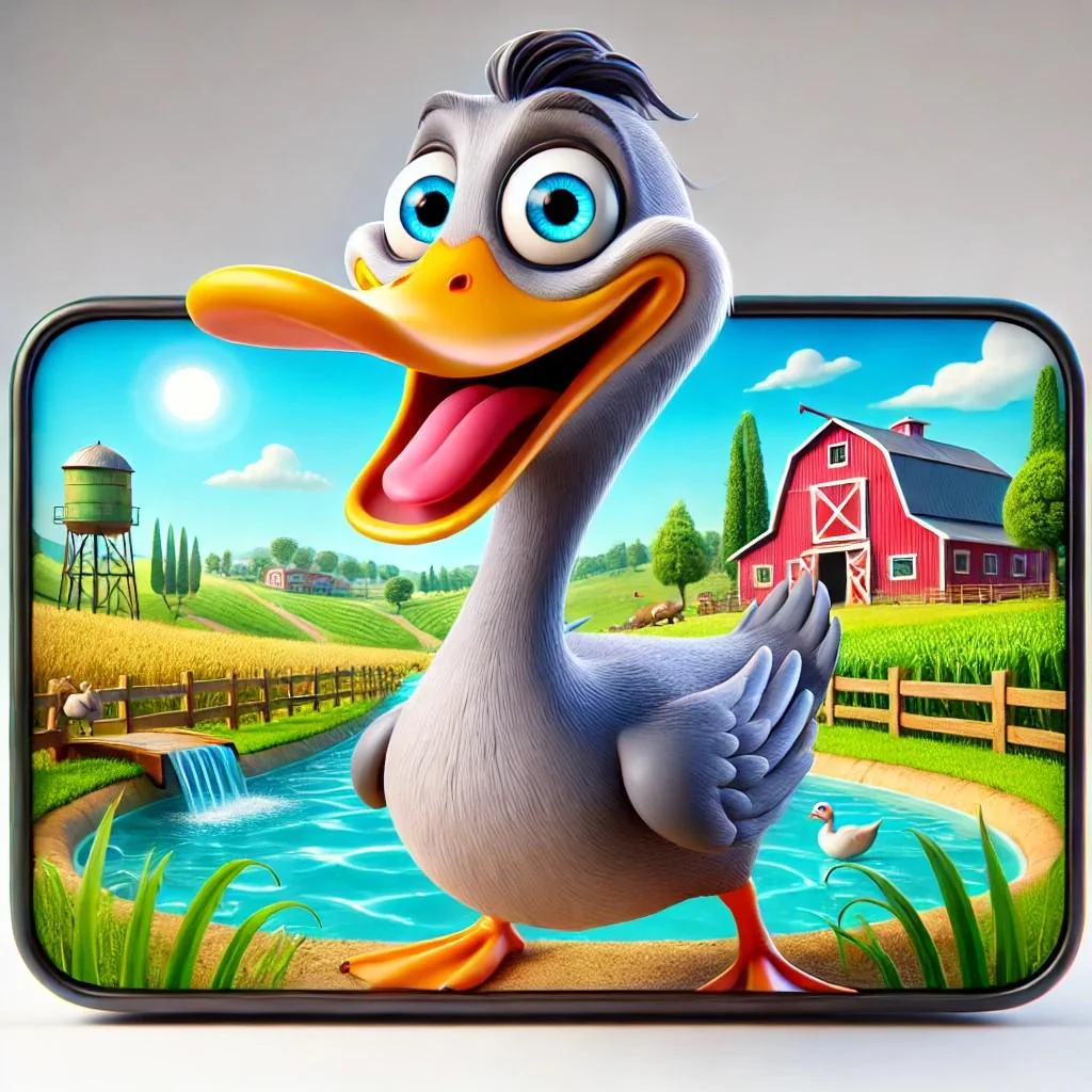 BARNYARD TALES - DRAKE THE DUCK picture 1 of 1