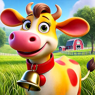 BARNYARD TALES - MAGGIE THE COW'