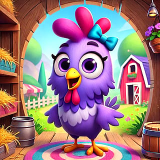 BARNYARD TALES - DOTTIE THE HEN'