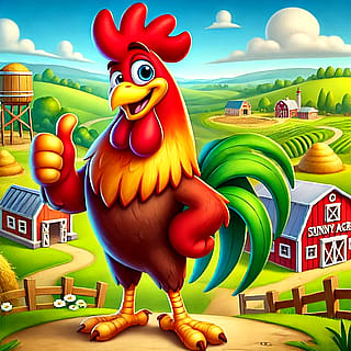 BARNYARD TALES - REX THE ROOSTER'