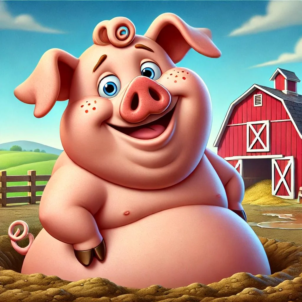 BARNYARD TALES - HAMMY THE PIG picture 1 of 1