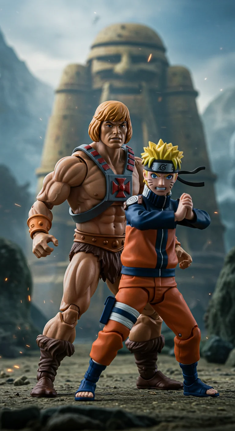 Imagen3 is ridiculously good at generating poses, here's some examples with Heman and Naruto to illustrate picture 4 of 4