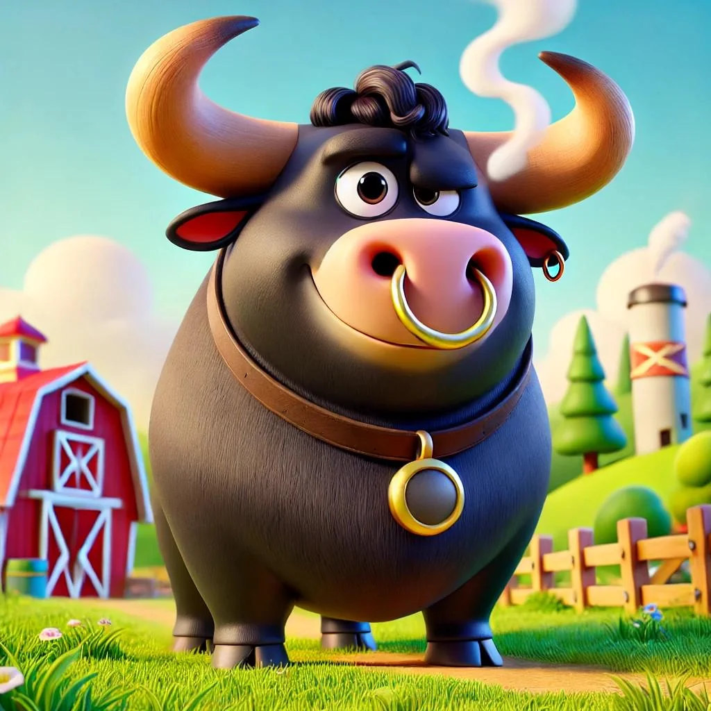 BARNYARD TALES - MAXIMUS BULL picture 1 of 1