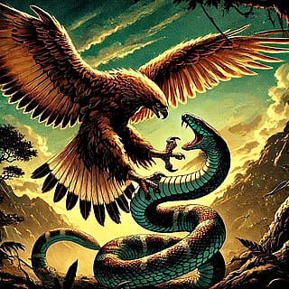 The Eagle and the Snake'