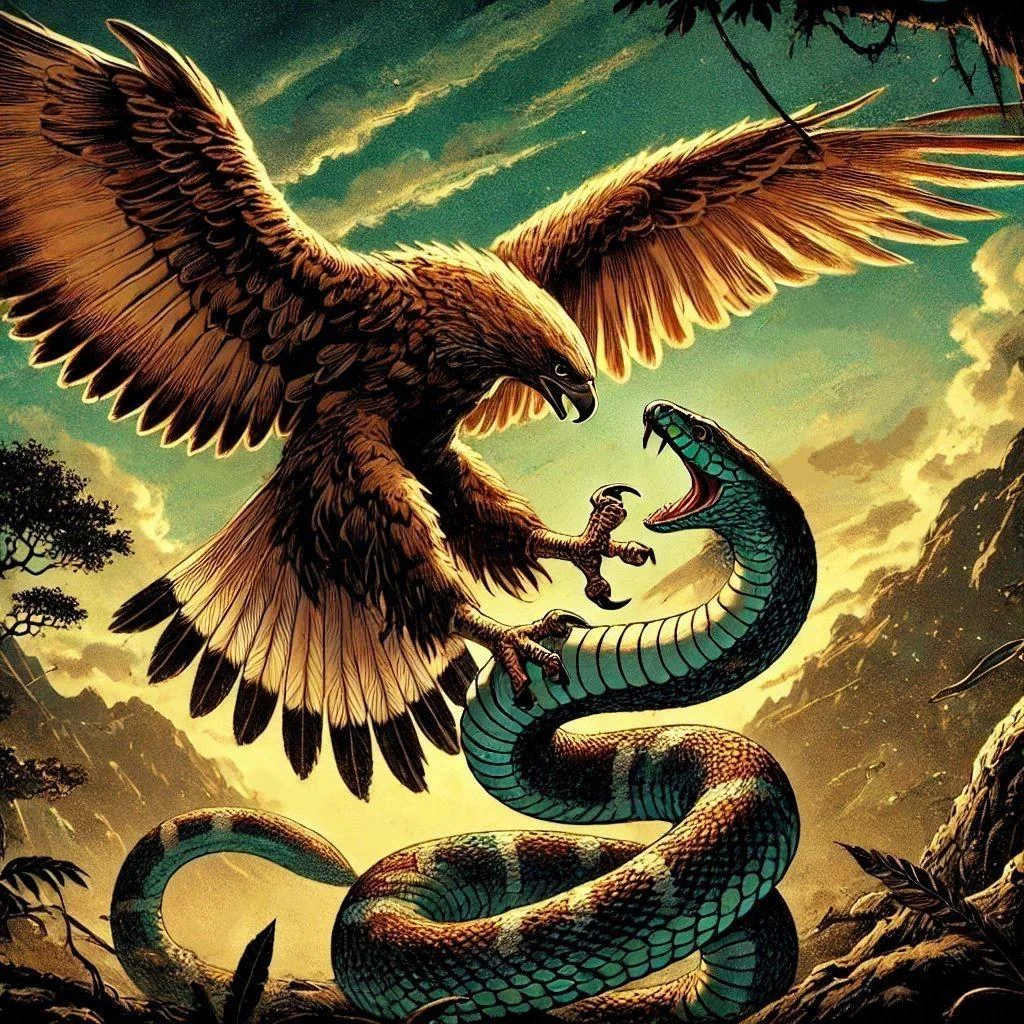 The Eagle and the Snake picture 1 of 2