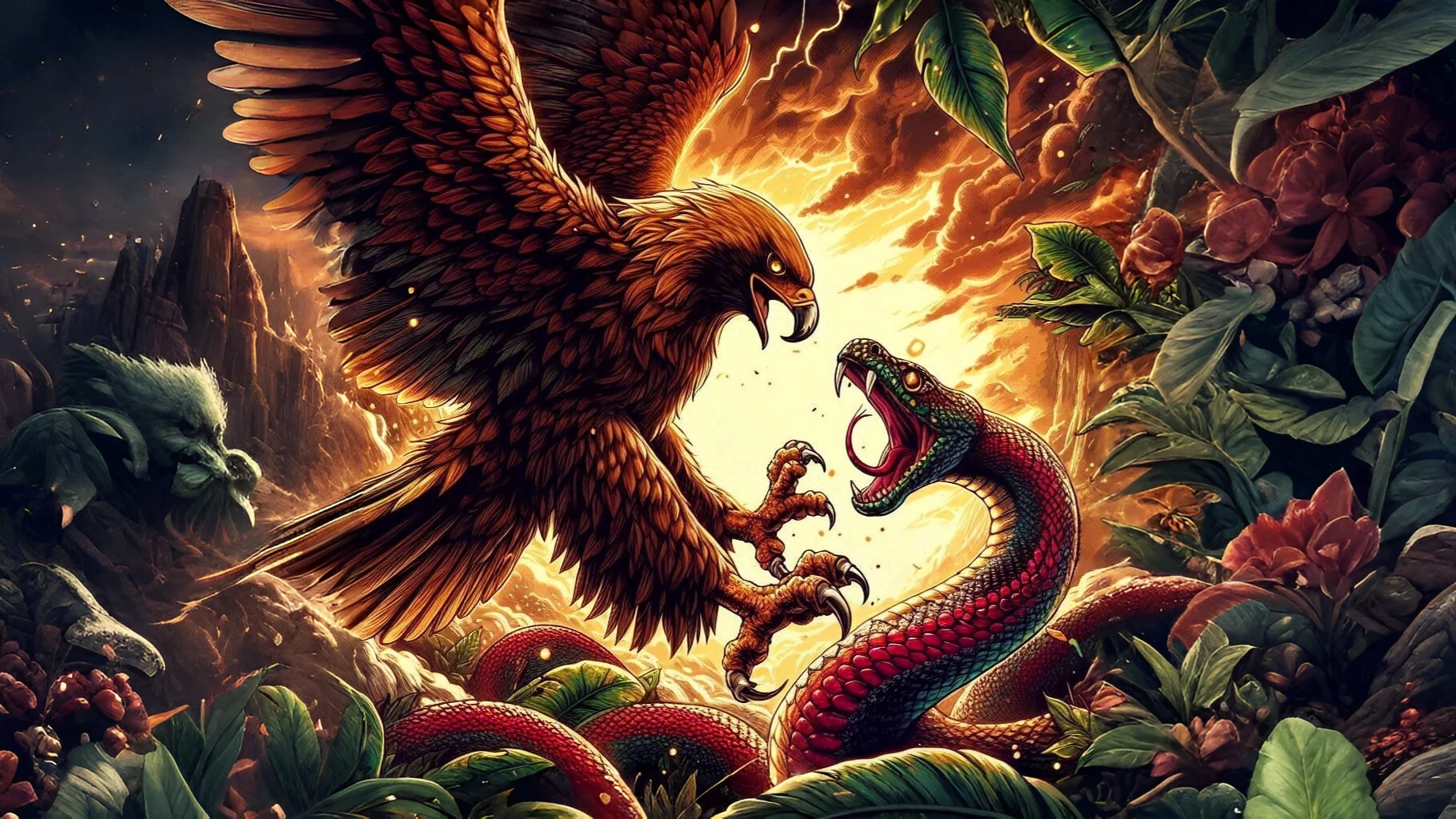 The Eagle and the Snake picture 2 of 2