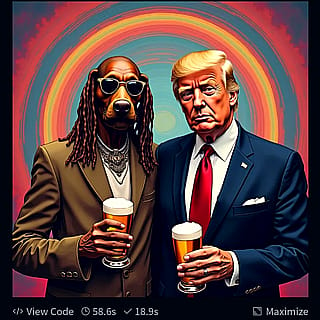 Generators take on " TRUMP AND Snoop"Dogg"..'