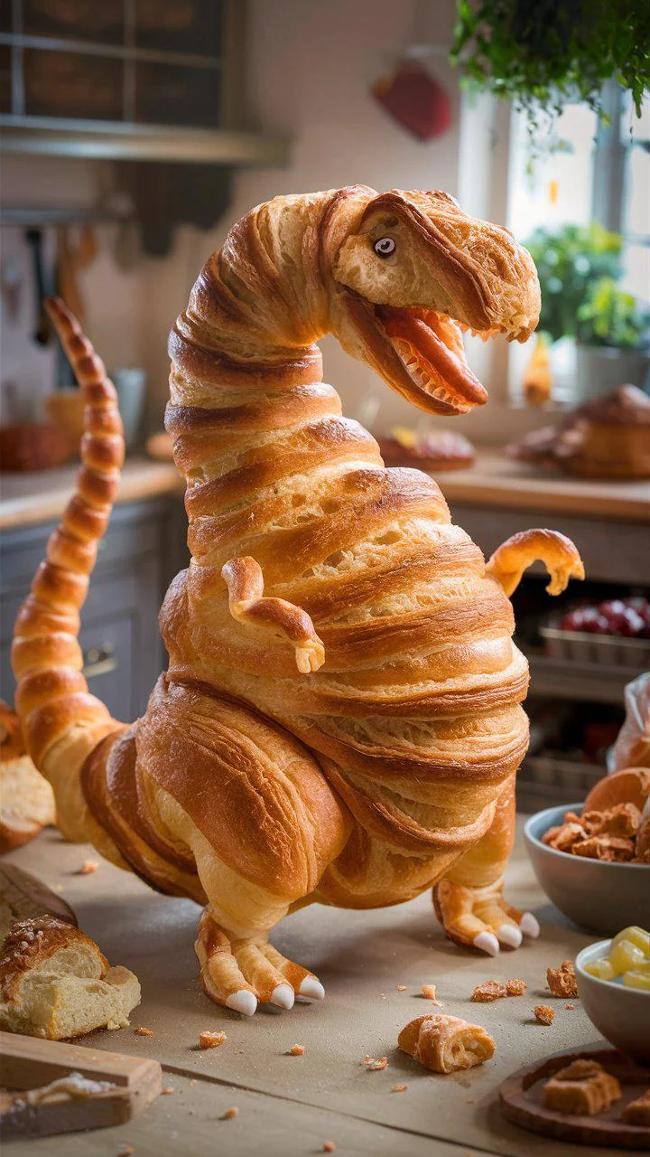 Proud Croissanosaurus picture 1 of 1