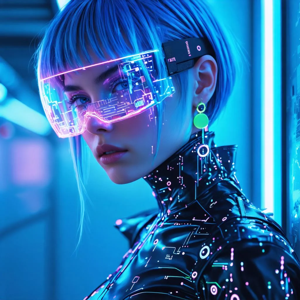 Cyberpunk character picture 1 of 1